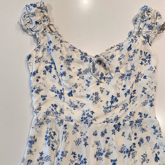 Reformation Floral Pacey Mini Dress in Color “Lula” Size 12 - Picture 8 of 9